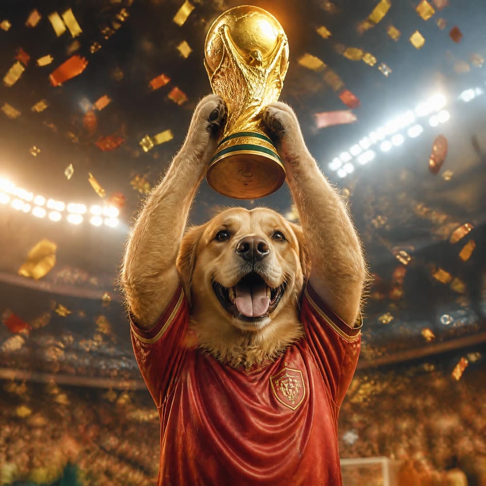 World Cup Champion style sample